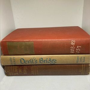 Bundle of three vintage books